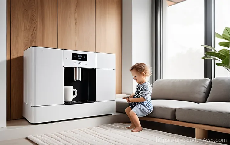 클라우드 서비스와 IoT의 융합 사례 - **Prompt: Serene Smart Home Morning**
A bright, inviting interior of a modern smart home, reflec...
